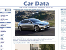 Tablet Screenshot of car-data.com